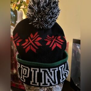 PINK beanie
